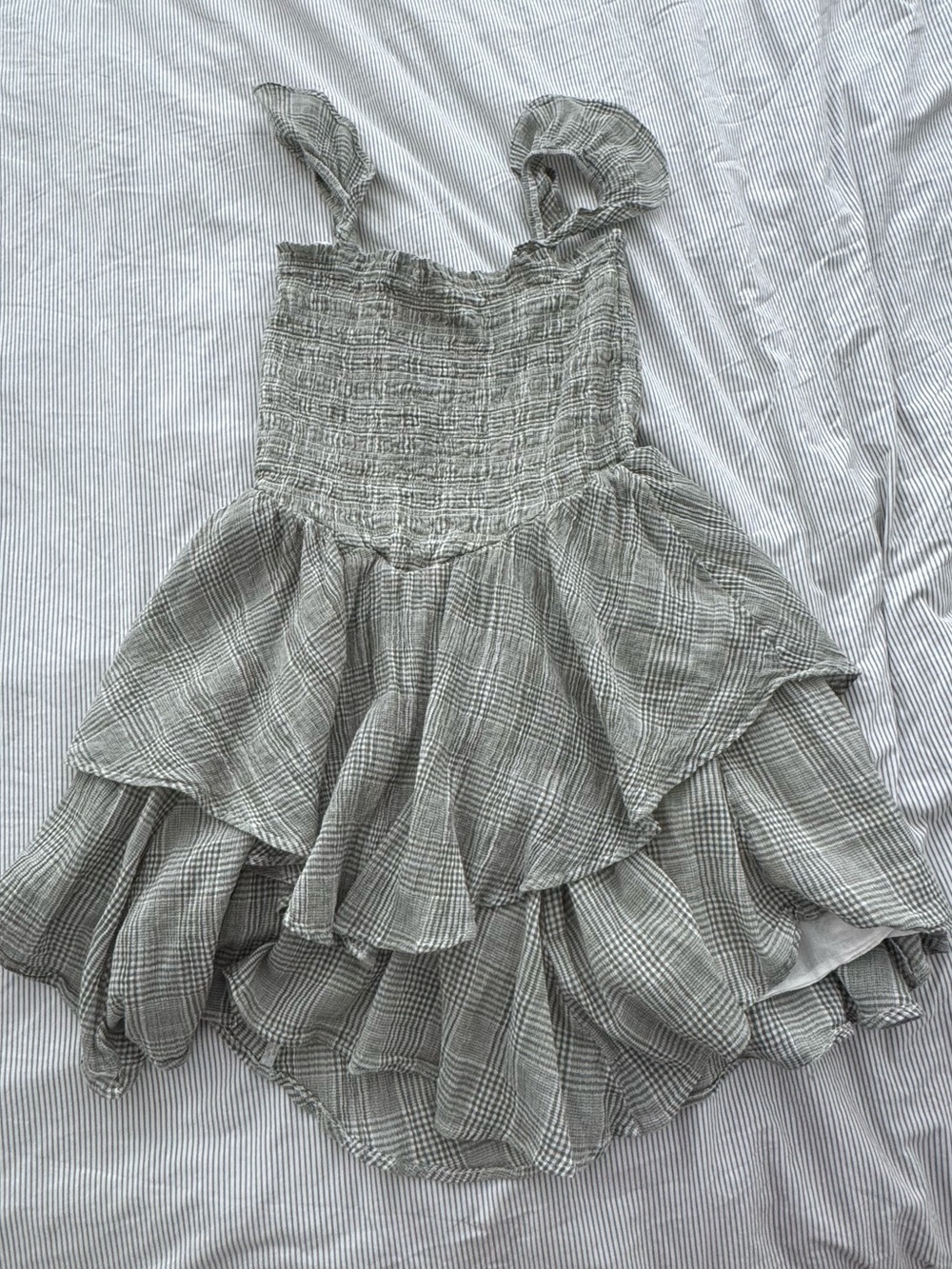 Aerie Ruffle Mini Dress